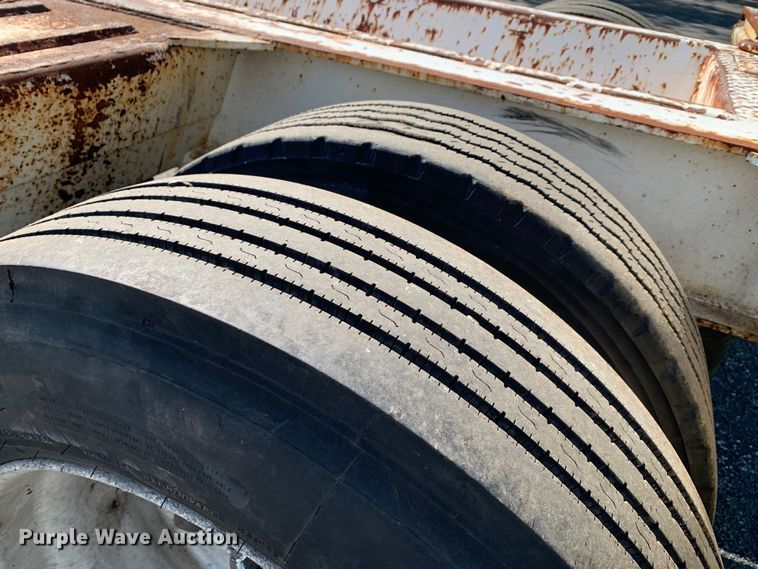 image for item LI9136 1996 Load  lowboy equipment trailer