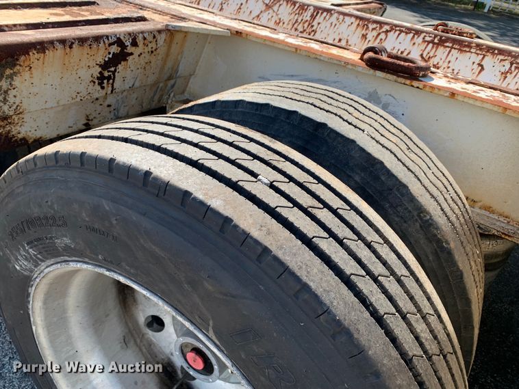 image for item LI9136 1996 Load  lowboy equipment trailer