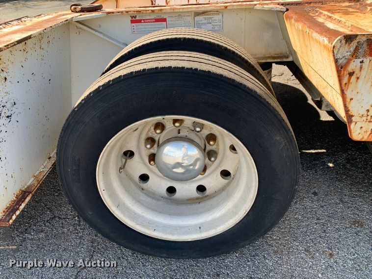 image for item LI9136 1996 Load  lowboy equipment trailer