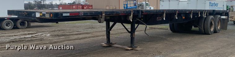 image for item LI9155 1997 Fruehauf PBFL-NF2S-45N  flatbed trailer