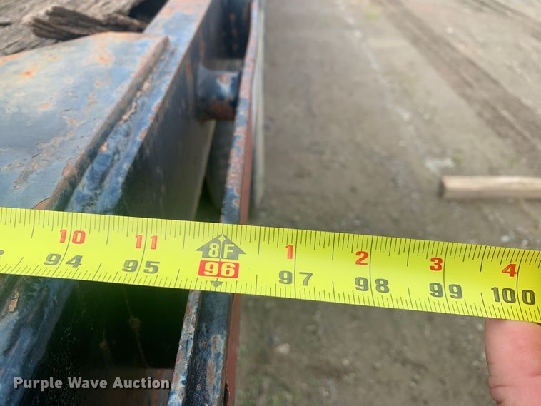 image for item LI9155 1997 Fruehauf PBFL-NF2S-45N  flatbed trailer