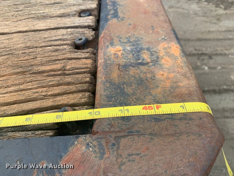 image for item LI9155 1997 Fruehauf PBFL-NF2S-45N  flatbed trailer