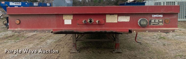 image for item LI9158 2007 Viking VFD46R16F40T  drop deck equipment trailer