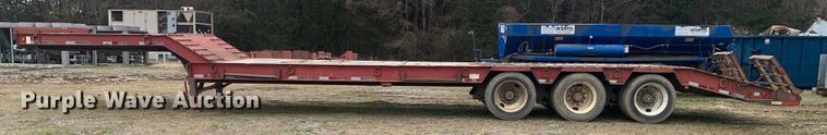 image for item LI9158 2007 Viking VFD46R16F40T  drop deck equipment trailer