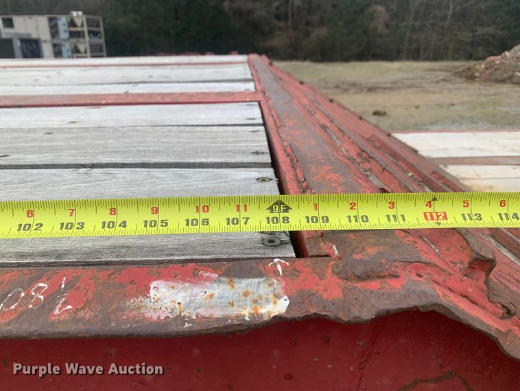 image for item LI9158 2007 Viking VFD46R16F40T  drop deck equipment trailer