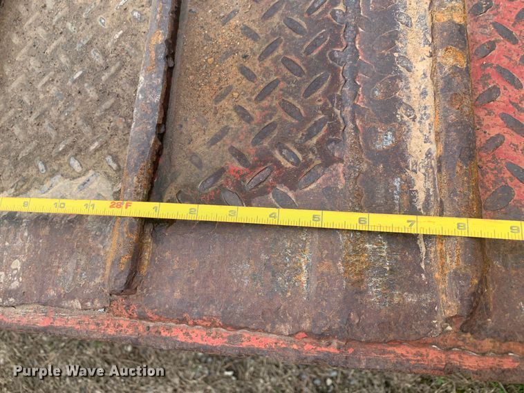 image for item LI9158 2007 Viking VFD46R16F40T  drop deck equipment trailer