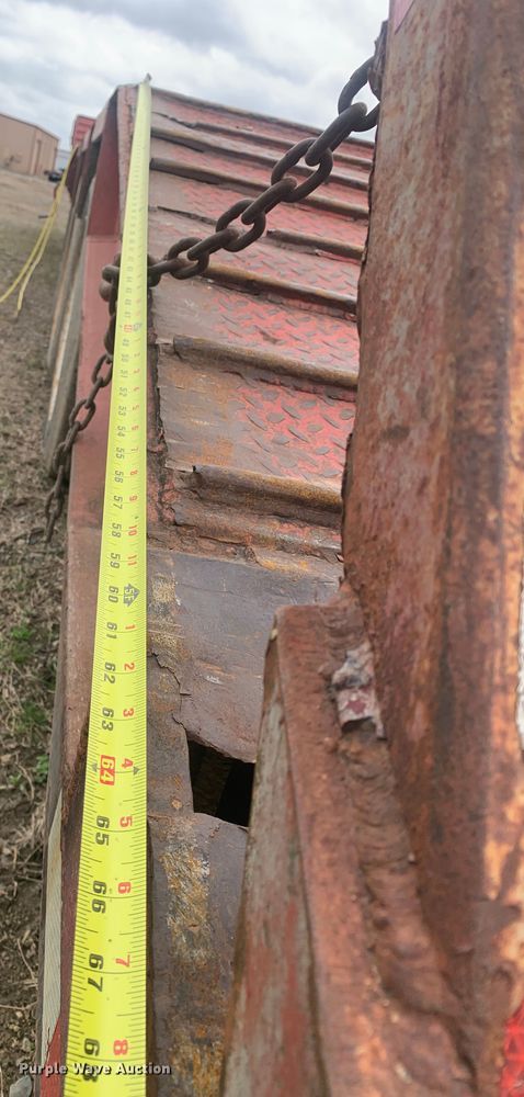 image for item LI9158 2007 Viking VFD46R16F40T  drop deck equipment trailer