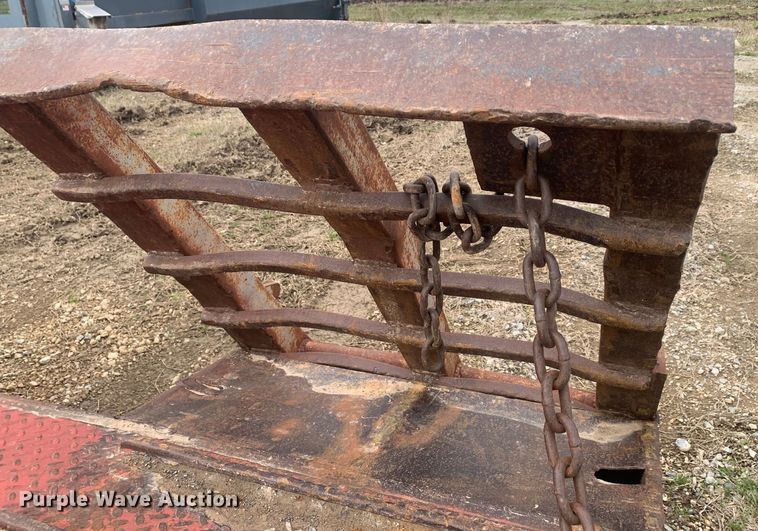 image for item LI9158 2007 Viking VFD46R16F40T  drop deck equipment trailer