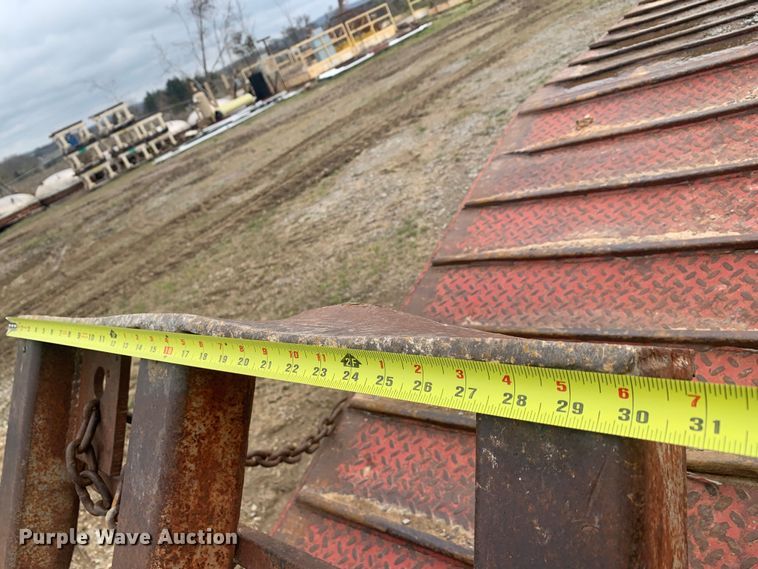 image for item LI9158 2007 Viking VFD46R16F40T  drop deck equipment trailer