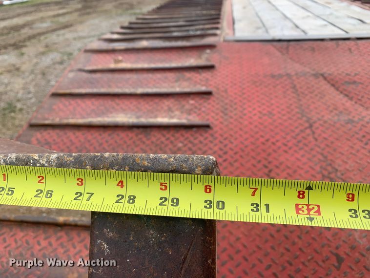 image for item LI9158 2007 Viking VFD46R16F40T  drop deck equipment trailer