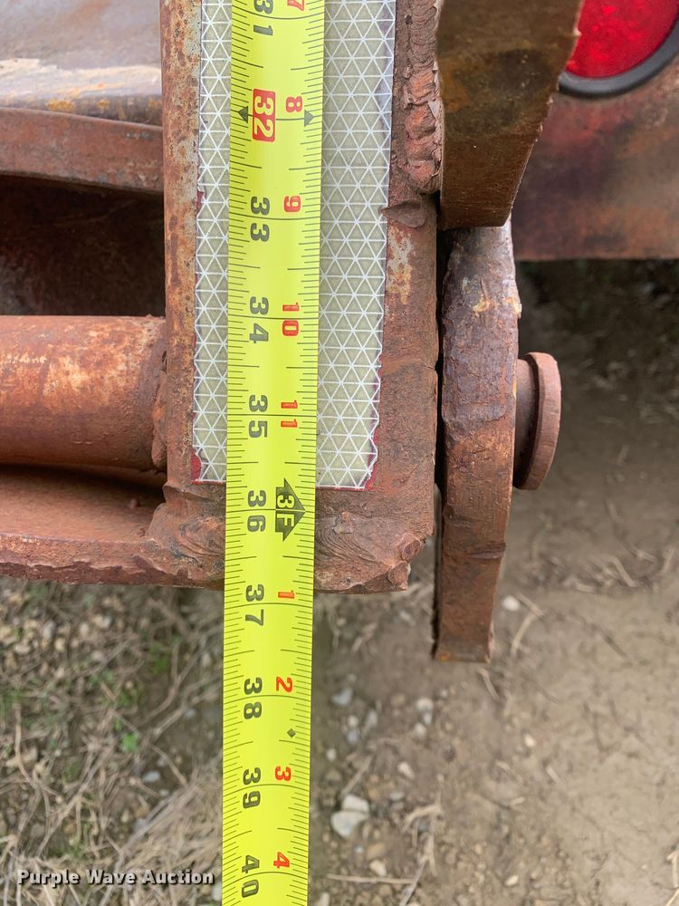 image for item LI9158 2007 Viking VFD46R16F40T  drop deck equipment trailer