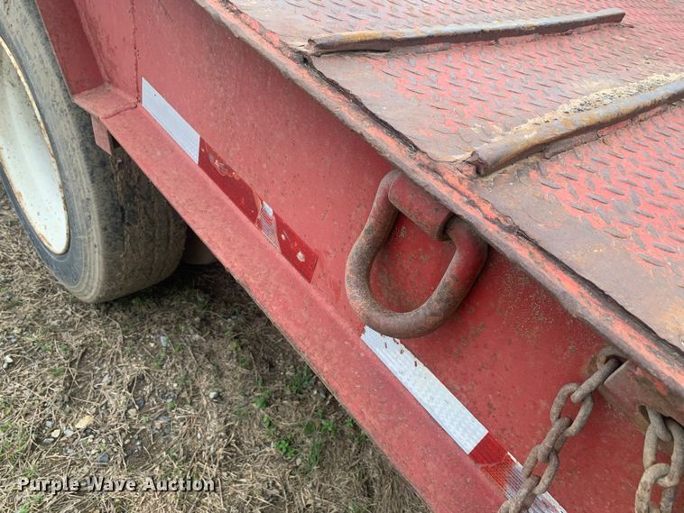 image for item LI9158 2007 Viking VFD46R16F40T  drop deck equipment trailer