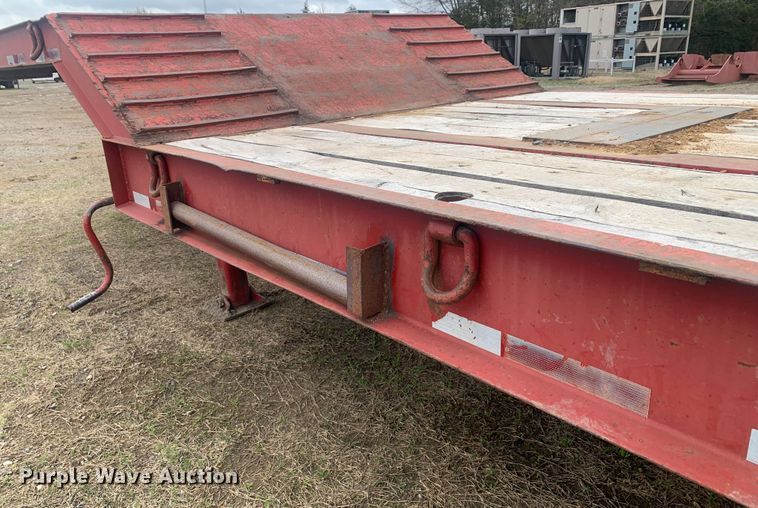 image for item LI9158 2007 Viking VFD46R16F40T  drop deck equipment trailer