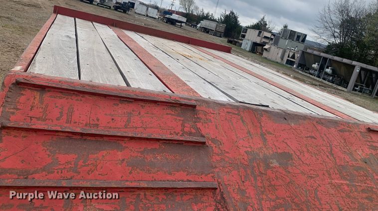 image for item LI9158 2007 Viking VFD46R16F40T  drop deck equipment trailer