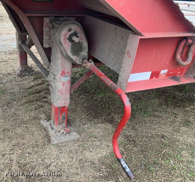 image for item LI9158 2007 Viking VFD46R16F40T  drop deck equipment trailer