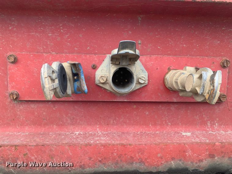 image for item LI9158 2007 Viking VFD46R16F40T  drop deck equipment trailer