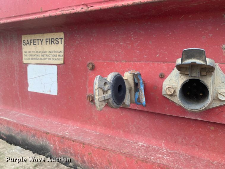 image for item LI9158 2007 Viking VFD46R16F40T  drop deck equipment trailer