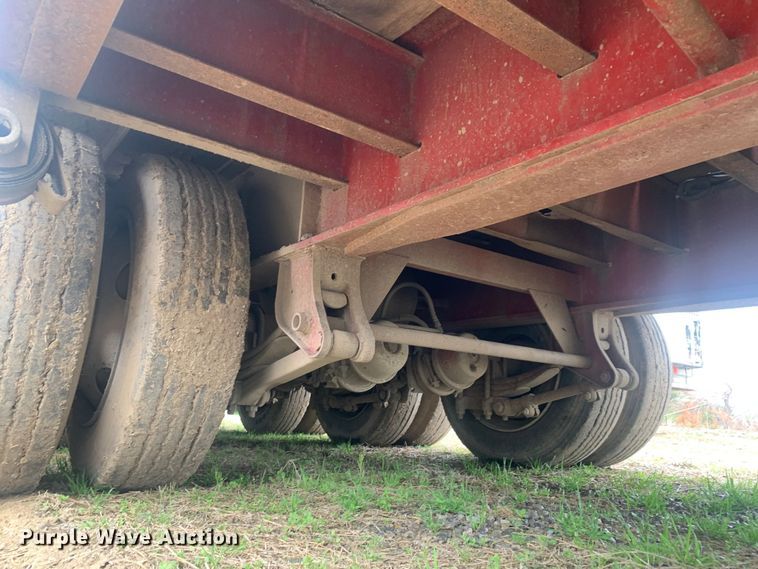 image for item LI9158 2007 Viking VFD46R16F40T  drop deck equipment trailer