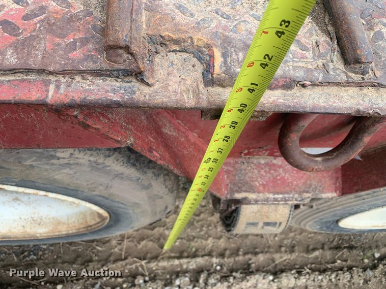 image for item LI9158 2007 Viking VFD46R16F40T  drop deck equipment trailer