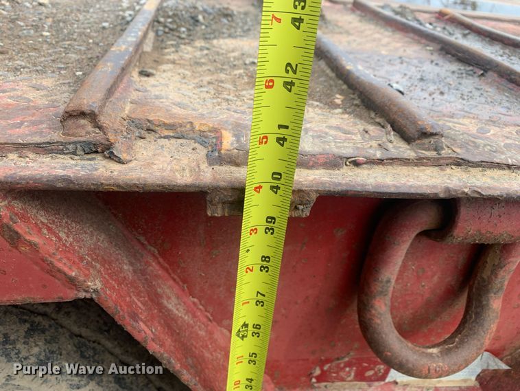 image for item LI9158 2007 Viking VFD46R16F40T  drop deck equipment trailer