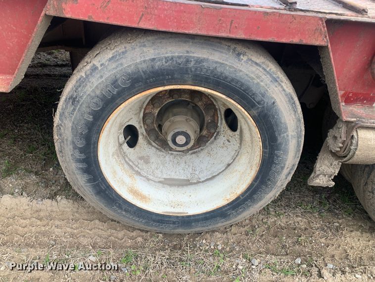 image for item LI9158 2007 Viking VFD46R16F40T  drop deck equipment trailer