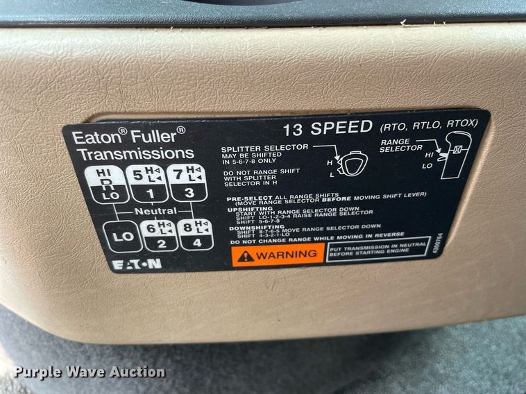 image for item LJ9564 2012 Freightliner Coronado SD  semi truck