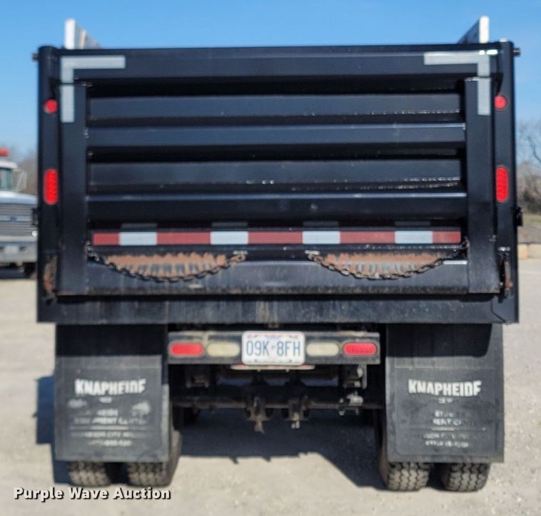 image for item MB9852 2011 Shop built  end dump pup trailer