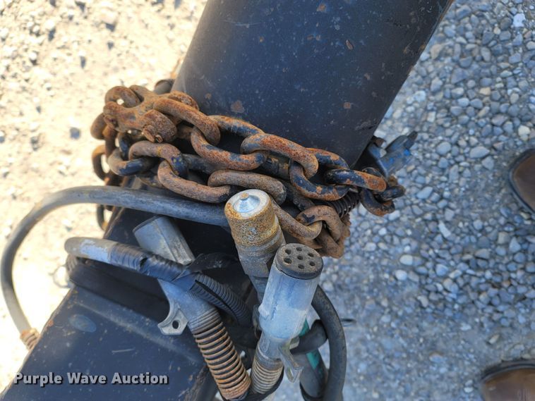 image for item MB9852 2011 Shop built  end dump pup trailer