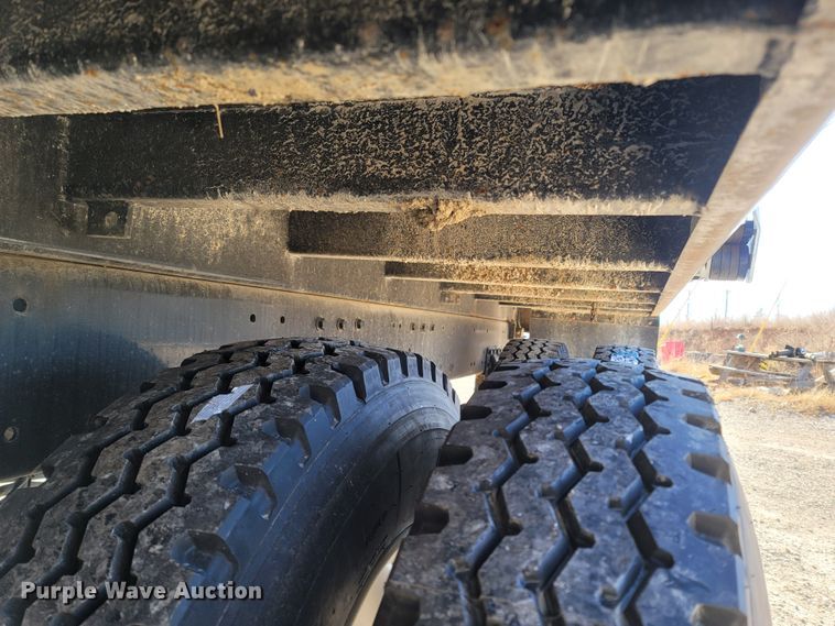 image for item MB9852 2011 Shop built  end dump pup trailer