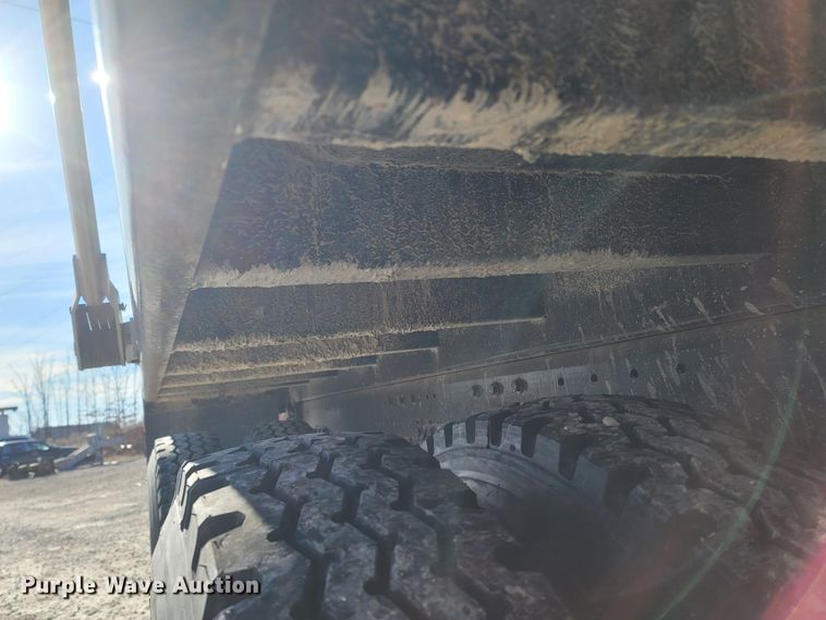 image for item MB9852 2011 Shop built  end dump pup trailer