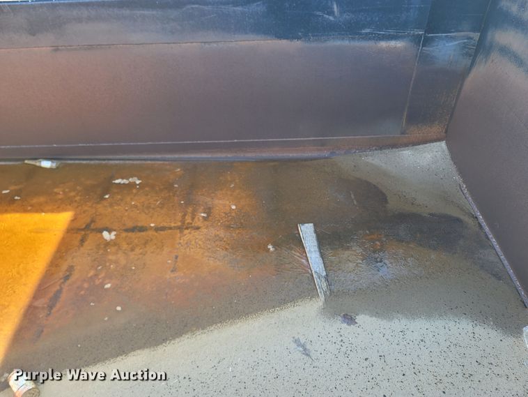 image for item MB9852 2011 Shop built  end dump pup trailer