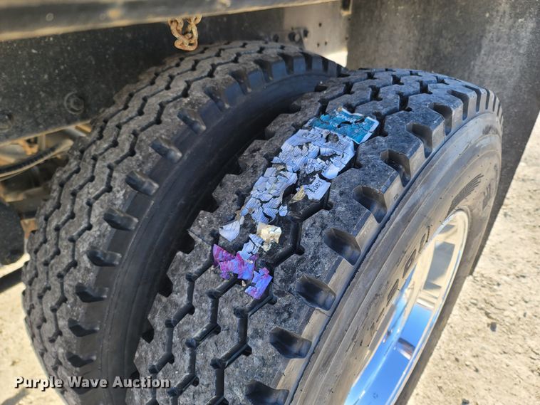 image for item MB9852 2011 Shop built  end dump pup trailer