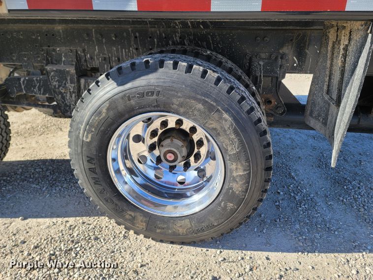 image for item MB9852 2011 Shop built  end dump pup trailer