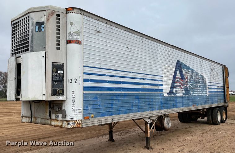 image for item MM9357 1985 Timpte  refrigerated van trailer