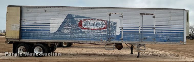 image for item MM9357 1985 Timpte  refrigerated van trailer