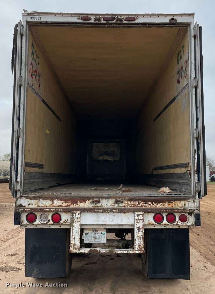 image for item MM9357 1985 Timpte  refrigerated van trailer