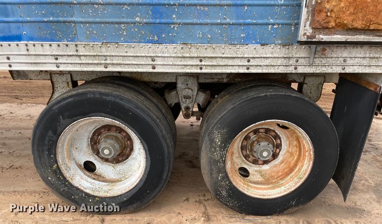 image for item MM9357 1985 Timpte  refrigerated van trailer