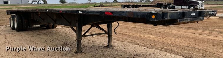 image for item MM9358 2003 Utility Trailer  flatbed trailer