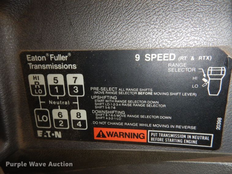 image for item MO9543 1993 Mack CH613  semi truck