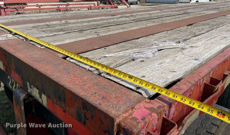 image for item MY9062 1969 Fruehauf  Flatbed trailer