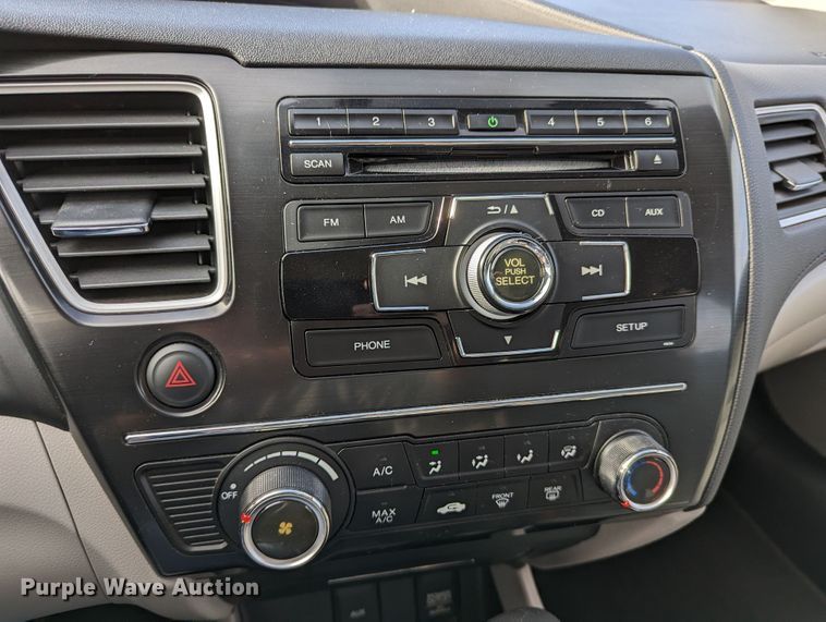 image for item DR6860 2013 Honda Civic