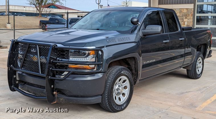 image for item DR6862 2018 Chevrolet Silverado 1500  Double Cab pickup truck