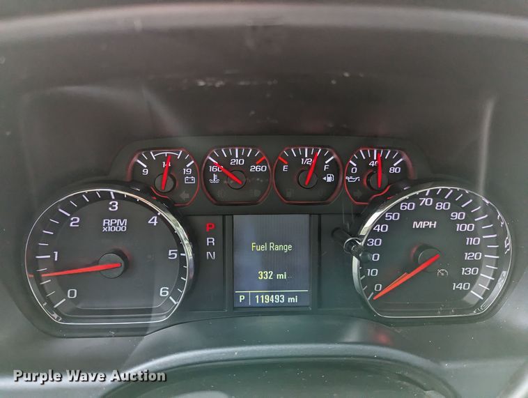 image for item DR6862 2018 Chevrolet Silverado 1500  Double Cab pickup truck