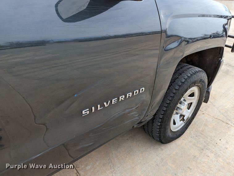 image for item DR6863 2018  Chevrolet Silverado 1500  Double Cab pickup truck