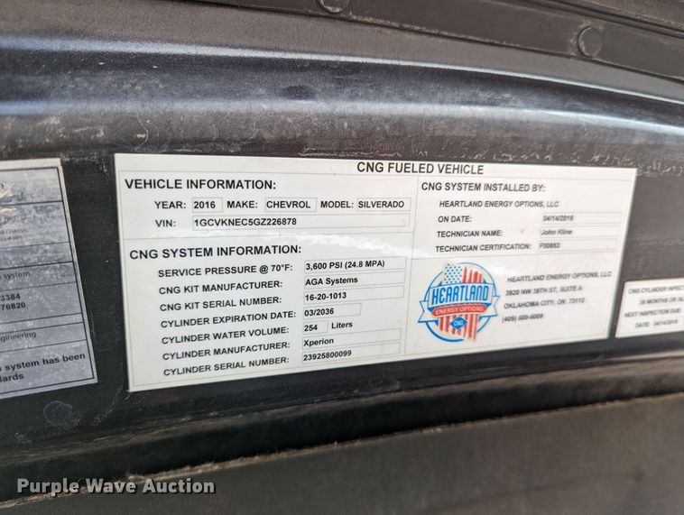 image for item DR6865 2016 Chevrolet Silverado 1500  Double Cab pickup truck