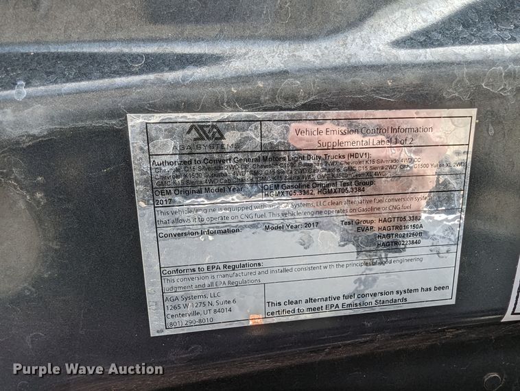 image for item DR6867 2017  Chevrolet Silverado 1500  Double Cab pickup truck