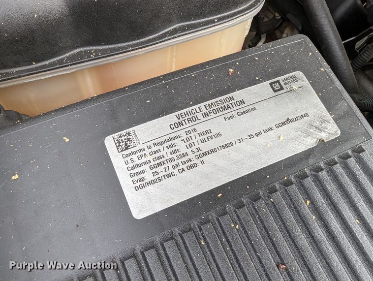 image for item DR6868 2016  Chevrolet Silverado 1500  Double Cab pickup truck