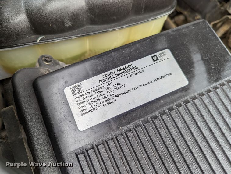 image for item DR6869 2017  Chevrolet Silverado 1500  Double Cab pickup truck