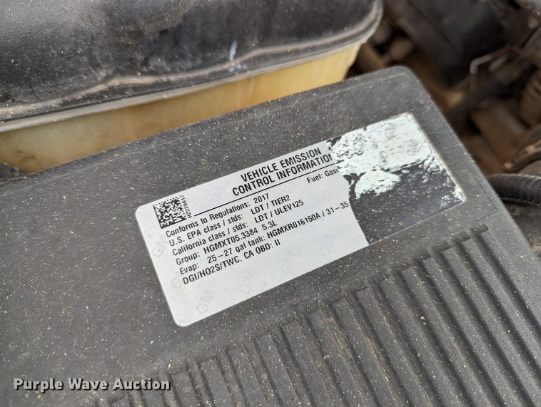 image for item DR6871 2017  Chevrolet Silverado 1500  Double Cab pickup truck