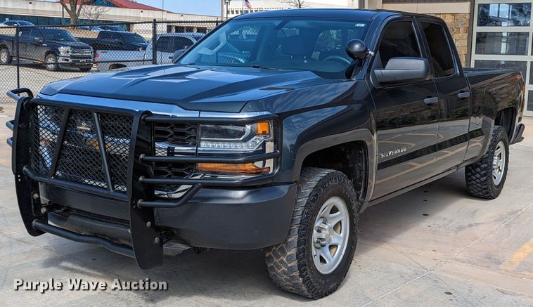 image for item DR6873 2018  Chevrolet Silverado 1500  Double Cab pickup truck